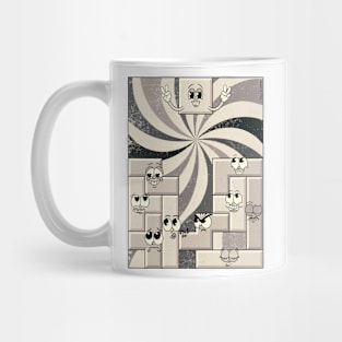 A group of blocks Mug